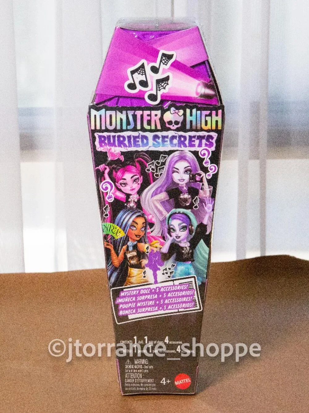 DRACULAURA Monster High Buried Secrets Wave 5 Concert Lurks Unopened Accessories